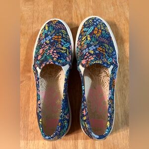 Keds double decker Rifle paper co. sneackers. Size 6. NIB